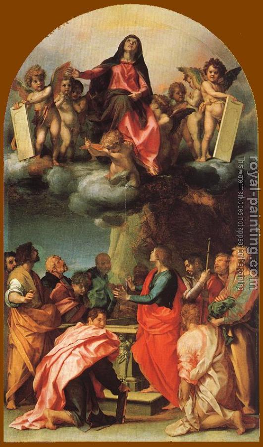 Andrea Del Sarto : Assumption of the Virgin